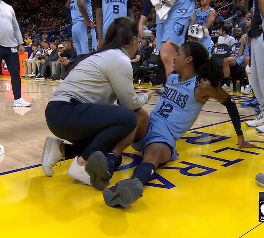 九游体育下载-莫兰特脚踝扭伤，灰熊冲击前四受阻的简单介绍