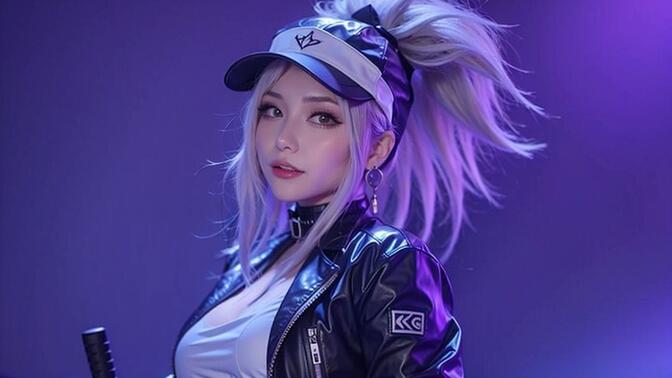 电竞Cosplay大赛:神还原K/DA阿卡丽的简单介绍 电竞Cosplay大赛:神还原K/DA阿卡丽的简单介绍
